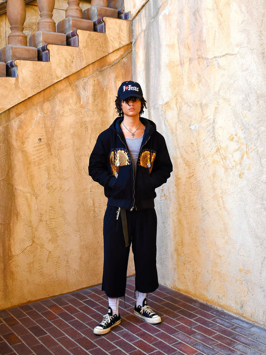 BLACK "PHOENIX" WORK JACKET