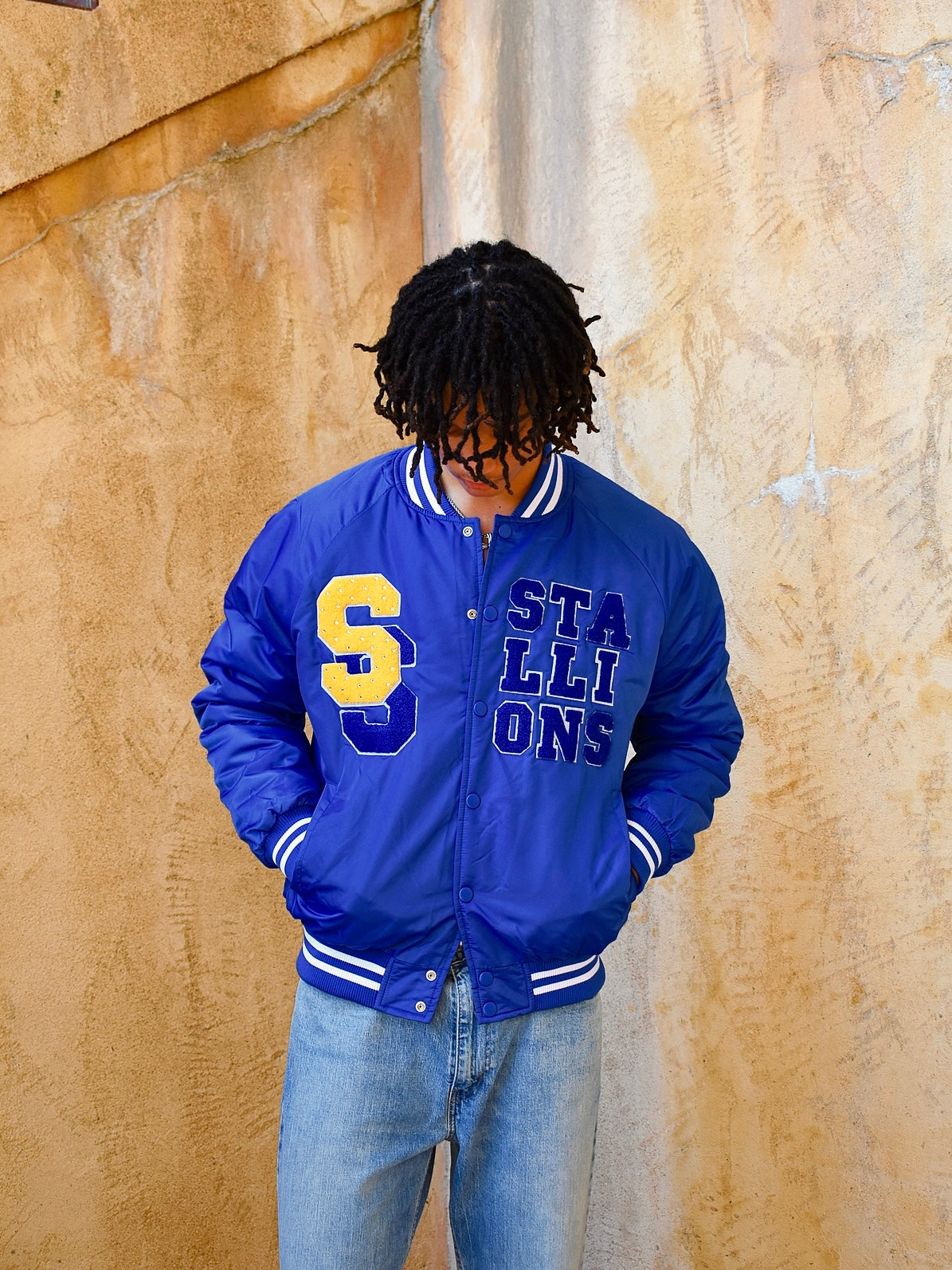 ROYAL "STALLIONS" BOMBER JACKET